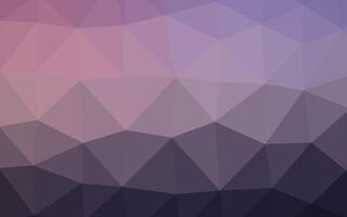 Dark Pink vector polygonal pattern.