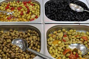 Vegetables, fruits and berries are sold at the bazaar in Tel Aviv photo