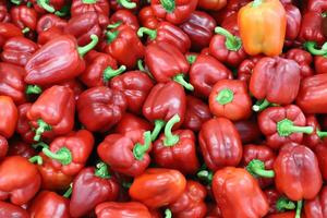 Vegetables, fruits and berries are sold at the bazaar in Tel Aviv photo