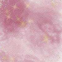 Handpainted Pink Watercolor Abstract Background photo