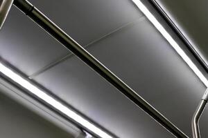Part of a car body close-up. photo