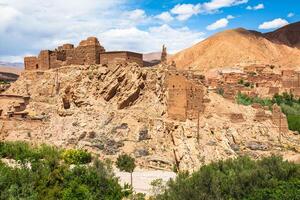 restos en dades valle, Marruecos foto