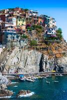 Cinque Terre, Italy - Manarola colorful fishermen village photo