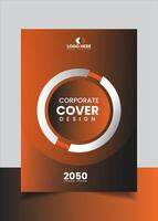 Corporate Cover Page Design template vector