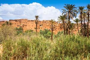 Tinerhir village near Georges Todra at Morocco photo