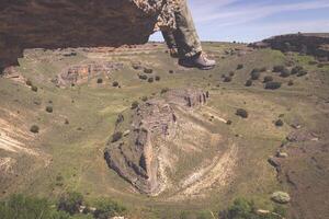 Duraton Canyon Natural Park, in Sepulveda, Spain photo