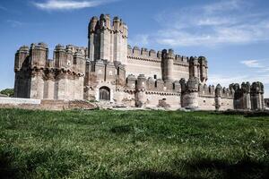 Coca Castle Castillo de Coca is a fortification constructed in the 15th century and is located in Coca, in Segovia province, Castilla y Leon, Spain photo