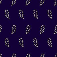 Lightning Bolt Background Pattern vector