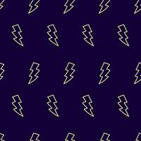 Lightning Bolt Background Pattern vector