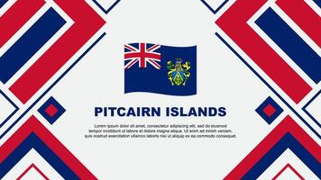 pitcairn islas bandera resumen antecedentes diseño modelo. pitcairn islas independencia día bandera fondo de pantalla vector ilustración. pitcairn islas bandera