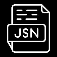 json vector icono