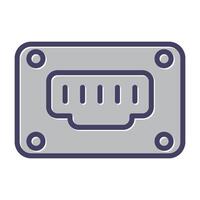 Ethernet Vector Icon