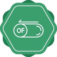 Of Button Vector Icon