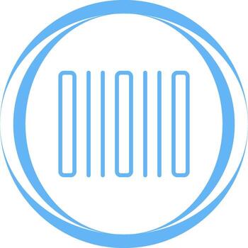 icono de vector de código de barras