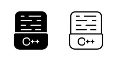 icono de vector de lenguaje de programación