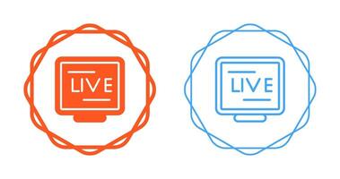 Live Stream Vector Icon
