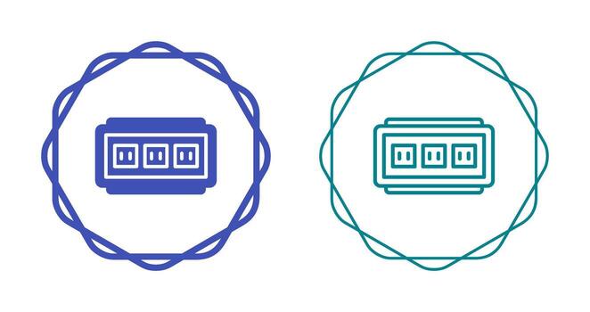 icono de vector de enchufe