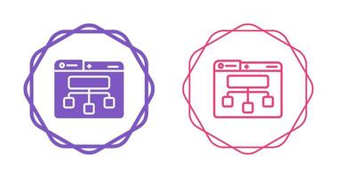 Site Map Vector Icon