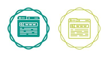 World Wide Web Vector Icon