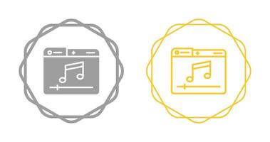 Music Player Vector Icon