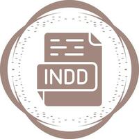 INDD Vector Icon