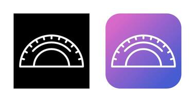 Protractor Vector Icon