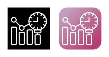 Sales Forecasting Vector Icon