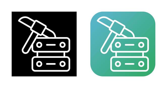 Data Mining Vector Icon
