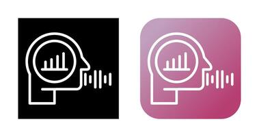 Voice Analytics Vector Icon