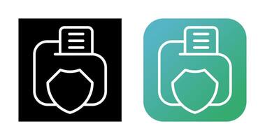 Data Privacy Vector Icon