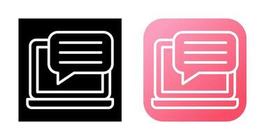 Live Chat Vector Icon