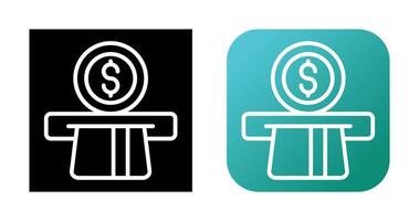 Automated Teller Machine Vector Icon