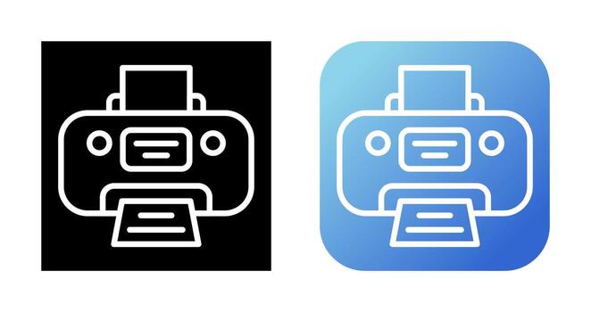 Printer Vector Icon