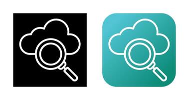 Cloud Server Vector Icon