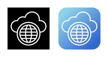 Cloud Network Vector Icon