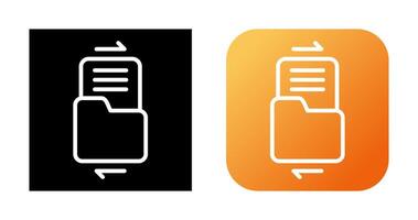 File Sharing Vector Icon