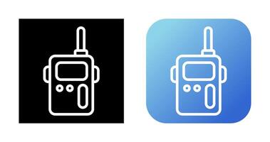 Emergency radio Vector Icon