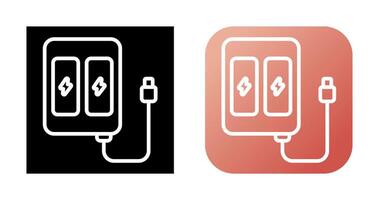 Backup phone charger Vector Icon