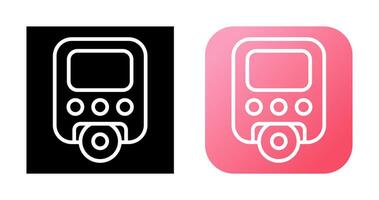 Portable DVD Player Vector Icon