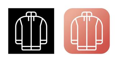 Fleece jacket Vector Icon