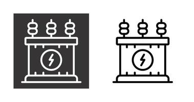 Power Transformer Vector Icon