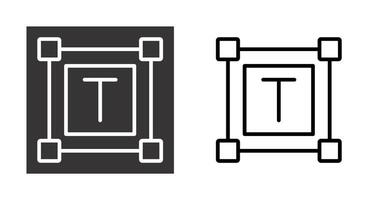 fuente diseño vector icono