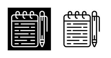 Memo pad Vector Icon