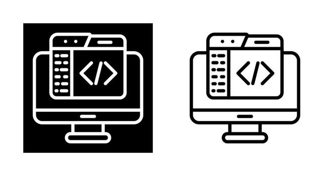 Code Editor Vector Icon