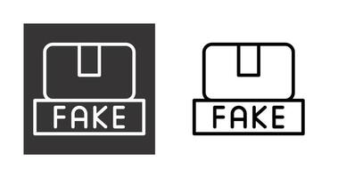 Counterfeit Products Vector Icon