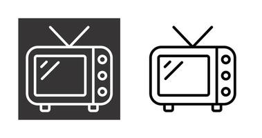 icono de vector de television