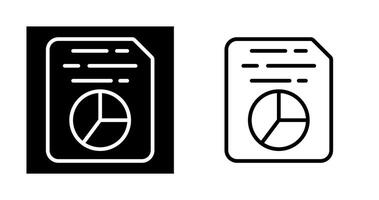 Document Insert Diagram Vector Icon
