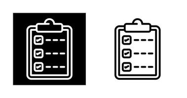 Checklist Vector Icon