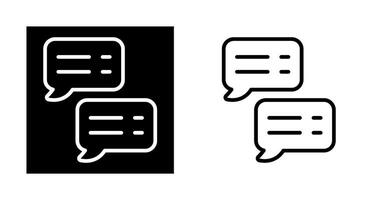 Chat Bubble Vector Icon