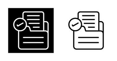 Document Approval Vector Icon